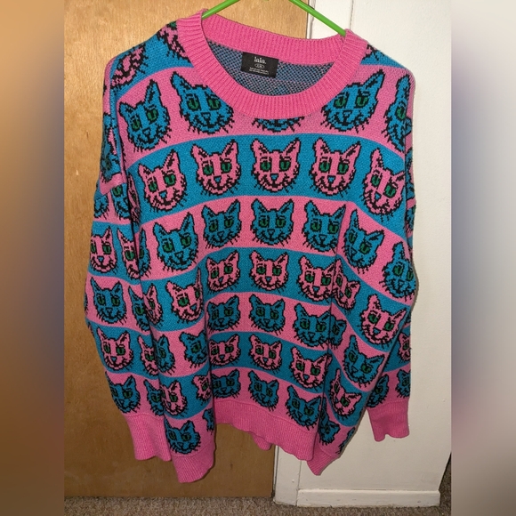 Dressed in lala cat sweater - Picture 2 of 5